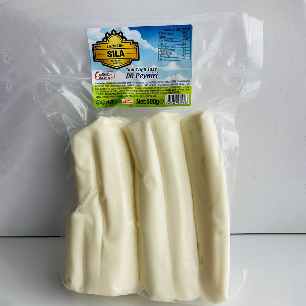 Tam Yağlı Az Tuzlu Dil Peyniri 1000 gr