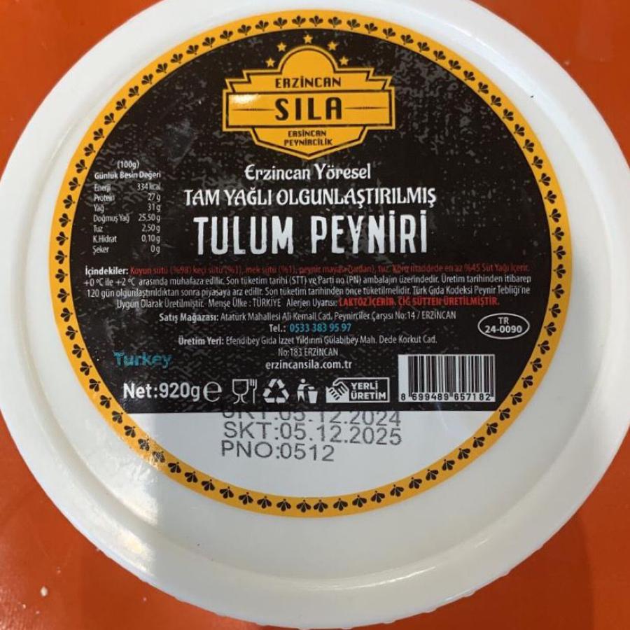 Tam Yağlı Olgunlaşmış Tulum Peyniri 1000 gr