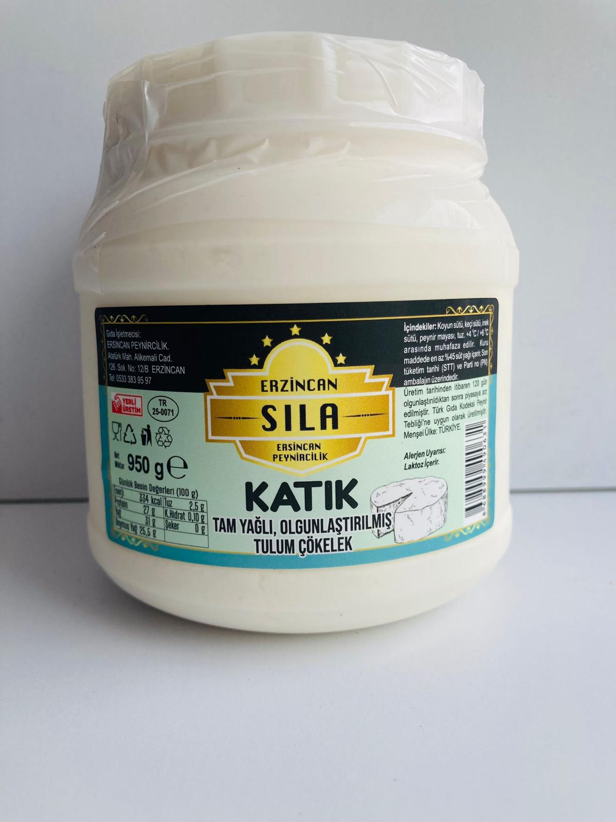 Tam yağlı Olgunlaşmış Tereyağlı çökelek (KATIK) 1000 gr